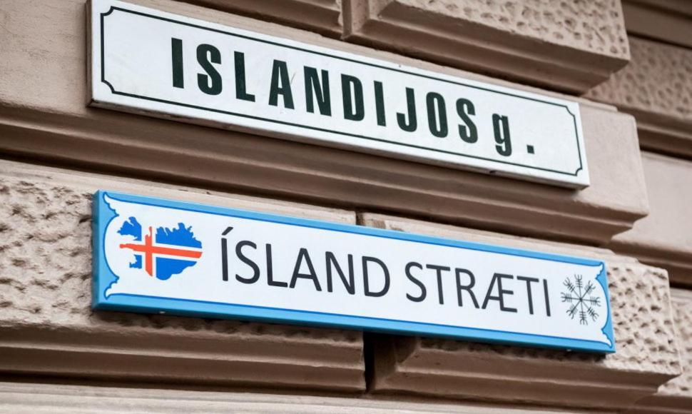 Islandijos Self Check-In Basement Apartments فيلنيوس المظهر الخارجي الصورة